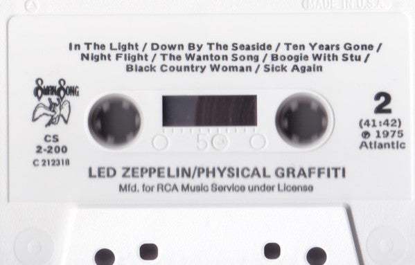 Led Zeppelin : Physical Graffiti (Cass, Album, Club)