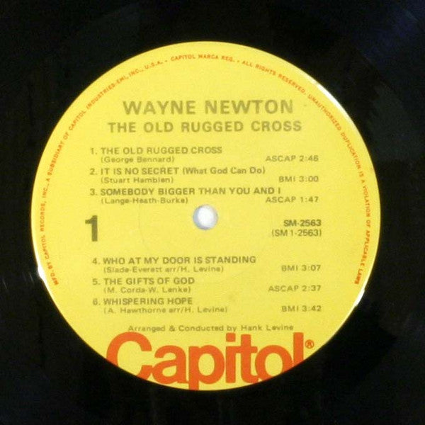Wayne Newton : The Old Rugged Cross (LP, RE)