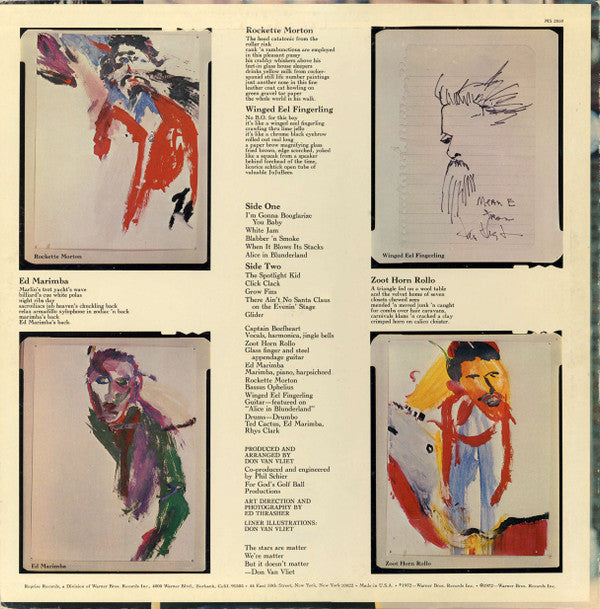 Captain Beefheart : The Spotlight Kid (LP, Album, Ter)