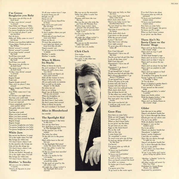 Captain Beefheart : The Spotlight Kid (LP, Album, Ter)
