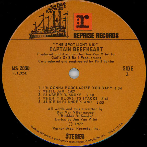 Captain Beefheart : The Spotlight Kid (LP, Album, Ter)