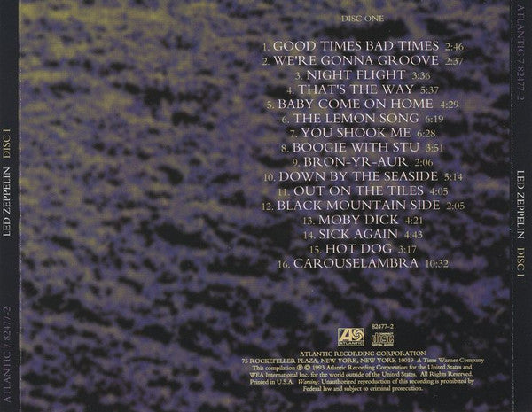 Led Zeppelin : Boxed Set2 (2xCD, Comp, RM + Box)