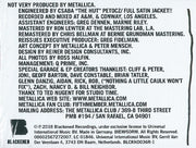 Metallica : The $5.98 E.P. - Garage Days Re-Revisited (12", EP, RE, RM, 180)