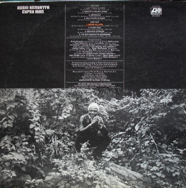 Robin Kenyatta : Gypsy Man (LP, Album, M/Print, RI )