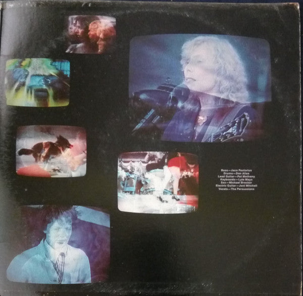 Joni Mitchell : Shadows And Light (2xLP, Album, Promo, All)