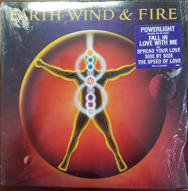 Earth Wind & Fire* : Powerlight (LP, Album, Pit)