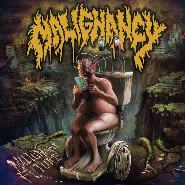 Malignancy : Malignant Future (7", Single, Ltd)