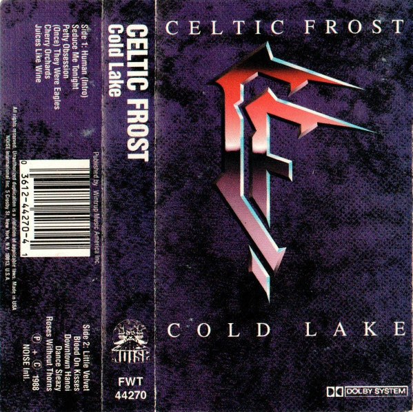 Celtic Frost : Cold Lake (Cass, Album)