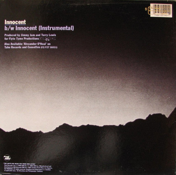 Alexander O'Neal : Innocent (12")