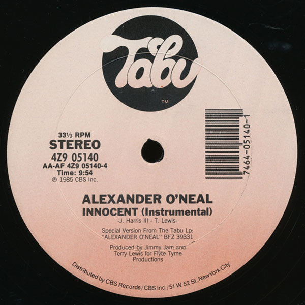Alexander O'Neal : Innocent (12")