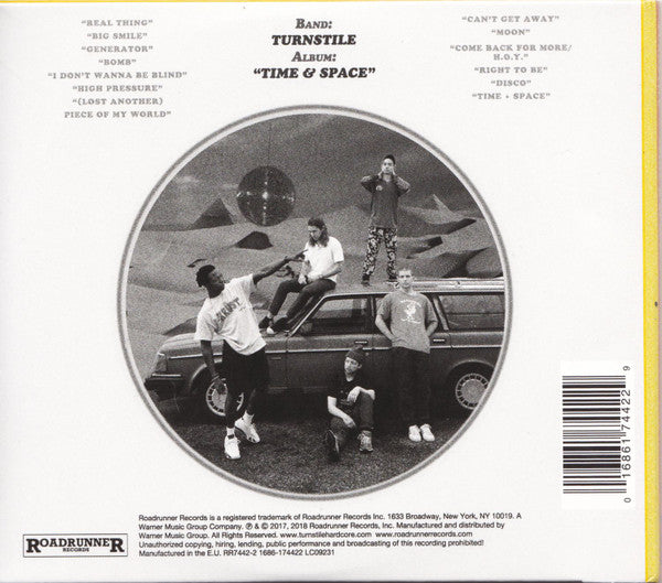 Turnstile (2) : Time & Space (CD, Album)