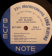 Art Blakey & The Afro-Drum Ensemble : The African Beat (LP, Album, Mono)