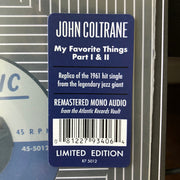 John Coltrane : My Favorite Things Part I & II (7", RSD, Single, Mono, Ltd, RE, RM)