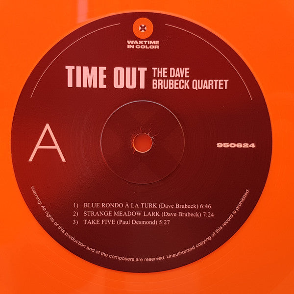 The Dave Brubeck Quartet : Time Out (LP, Album, Ltd, 180)