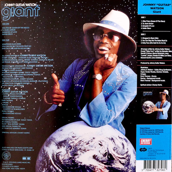 Johnny Guitar Watson : Giant (LP, Album, RSD, Ltd, RE, Blu)