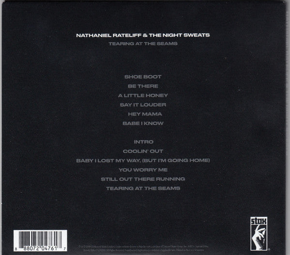Nathaniel Rateliff & The Night Sweats* : Tearing At The Seams (CD, Album, Dig)