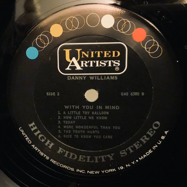 Danny Williams : With You In Mind (LP, Album)