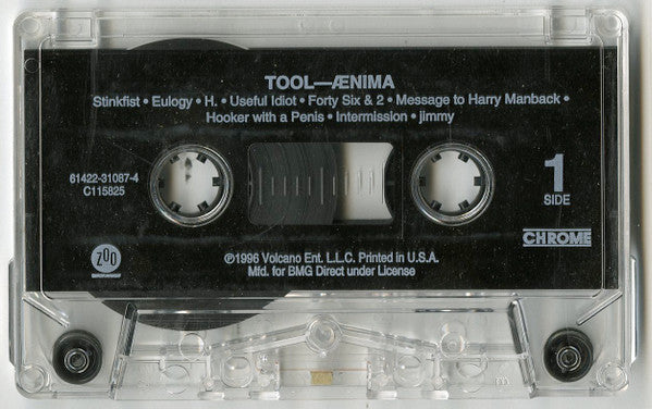 Tool (2) : Ænima (Cass, Album, Club)
