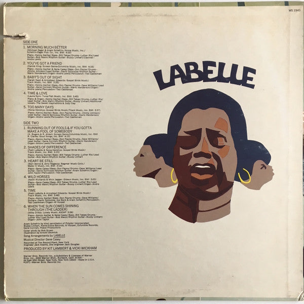 LaBelle : Labelle (LP, Album)