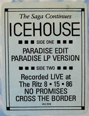Icehouse : Paradise (12", Promo)