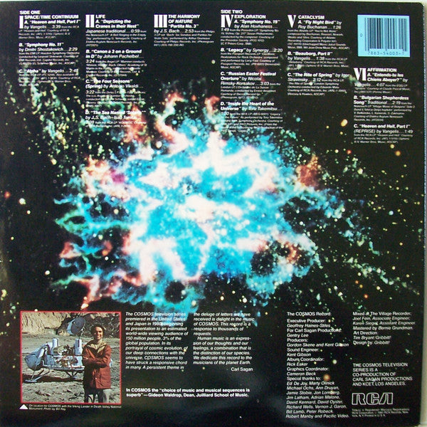Various : The Music Of Cosmos (LP, Comp, Gat)
