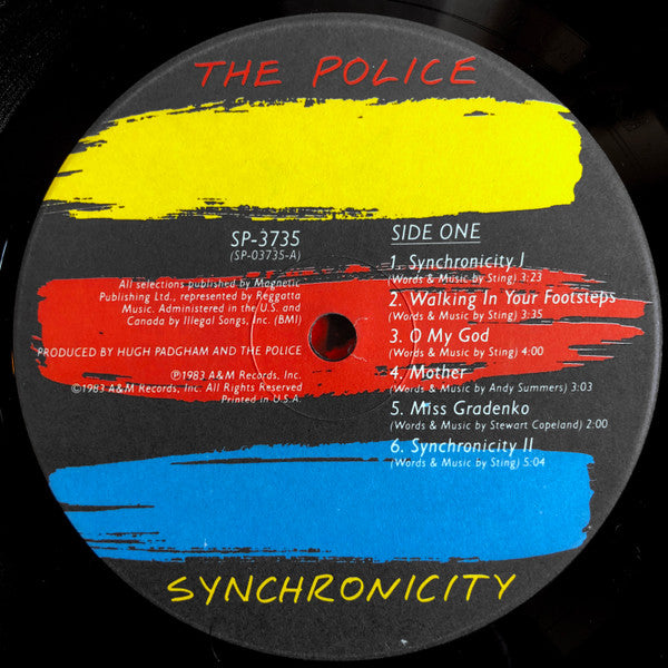 The Police : Synchronicity (LP, Album, BRY)