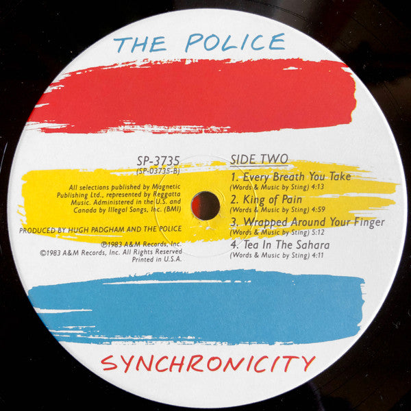 The Police : Synchronicity (LP, Album, BRY)