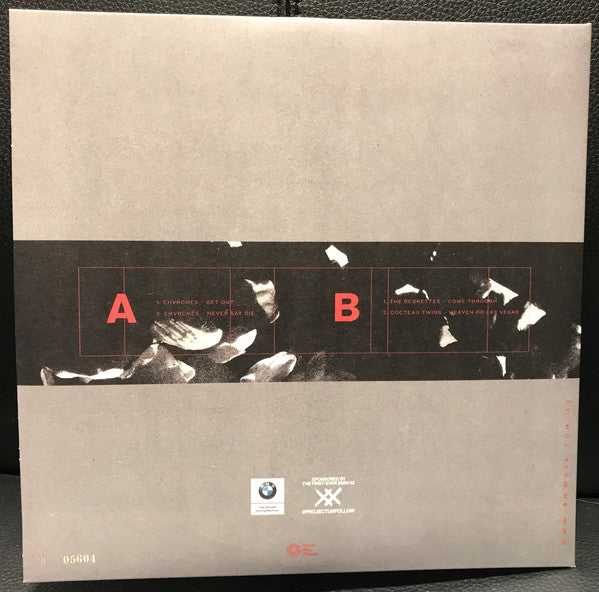 Chvrches / The Regrettes (3) / Cocteau Twins : Project Unfollow (10", Club, Ltd, Num, Gol)
