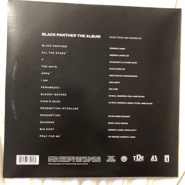 Various : Black Panther The Album (Music From And Inspired By) (2xLP, Album, Ltd, Red)