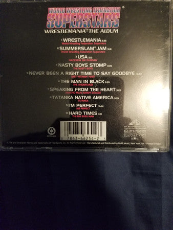 WWF Superstars : Wrestlemania - The Album (CD, Album)