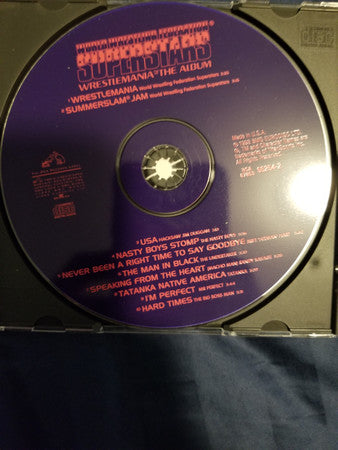 WWF Superstars : Wrestlemania - The Album (CD, Album)