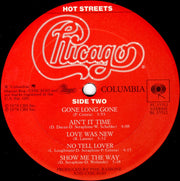 Chicago (2) : Hot Streets (LP, Album, Ter)