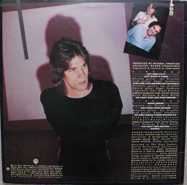 Roger Voudouris : Radio Dream (LP, Album, Jac)