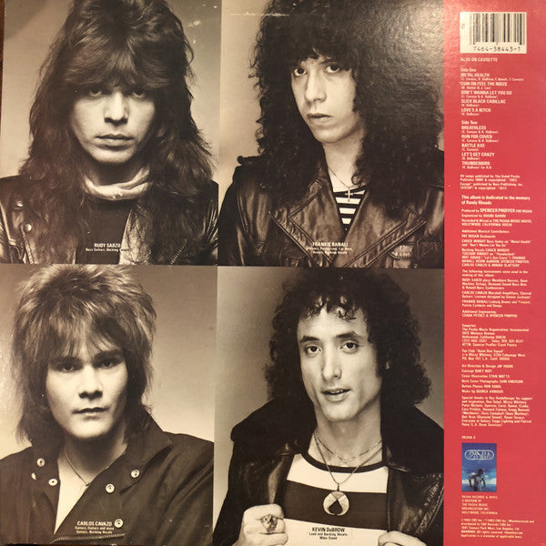 Quiet Riot : Metal Health (LP, Album, Pit)