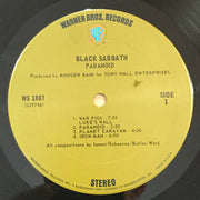 Black Sabbath : Paranoid (LP, Album, Gat)