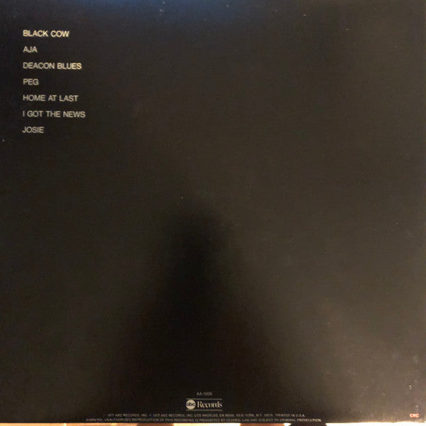 Steely Dan : Aja (LP, Album, Club, RE, CRC)