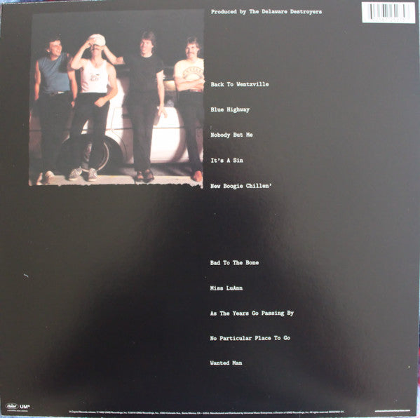 George Thorogood & The Destroyers : Bad To The Bone (LP, Album, RE)