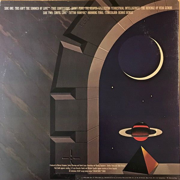 Blue Öyster Cult : Agents Of Fortune (LP, Album, San)