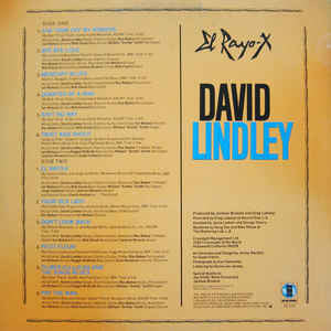 David Lindley : El Rayo-X (LP, Album, All)