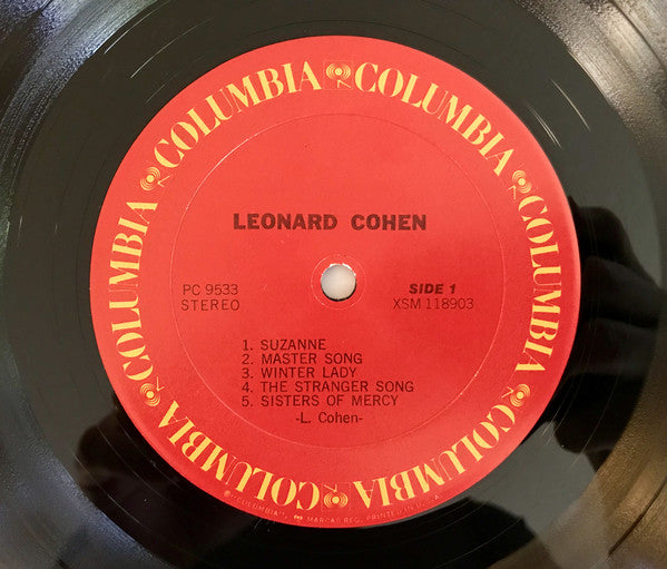 Leonard Cohen : Songs Of Leonard Cohen (LP, Album, RE)