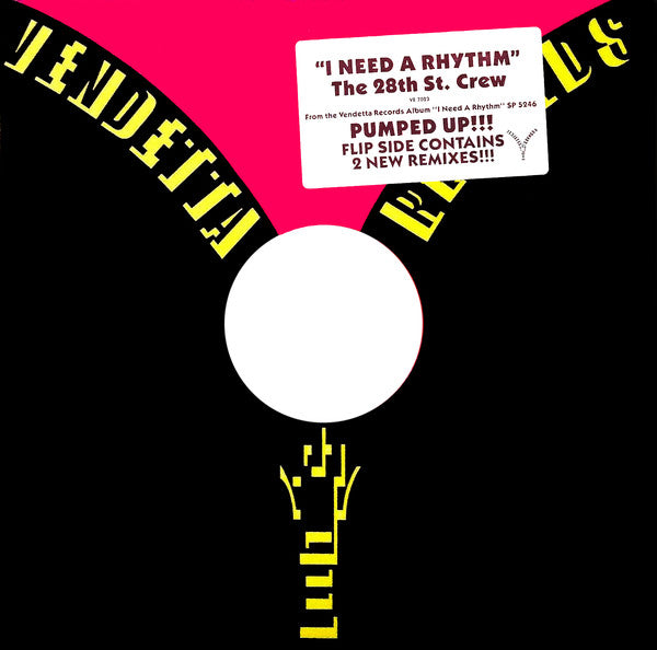 The 28th St. Crew* : I Need A Rhythm (12", SRC)