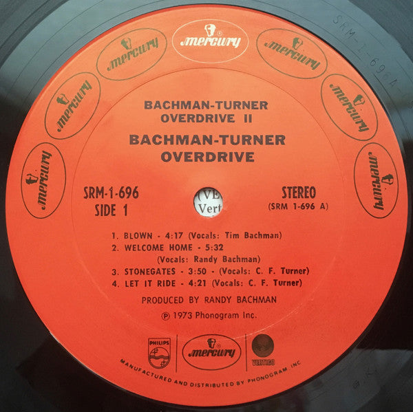 Bachman-Turner Overdrive : Bachman-Turner Overdrive II (LP, Album, San)
