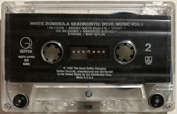 White Zombie : La Sexorcisto: Devil Music Vol. 1 (Cass, Album, Club, SR,)