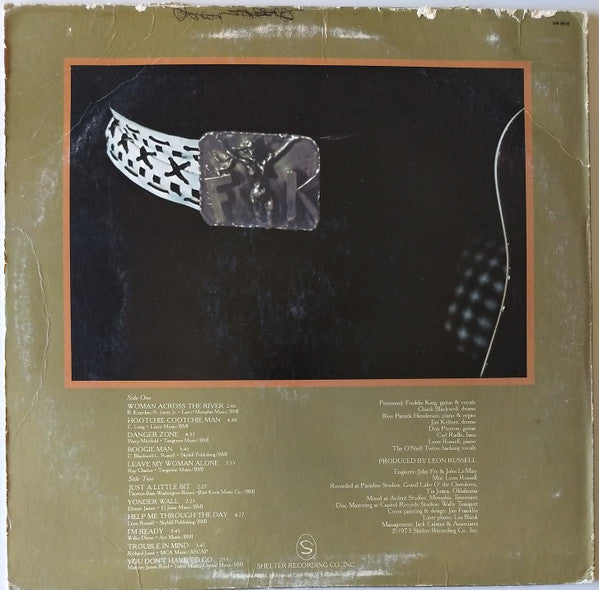 Freddie King : Woman Across The River (LP, Album, Los)