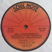Cecil Taylor Segments II (Orchestra Of Two Continents) : Winged Serpent (Sliding Quadrants) (LP, Album)