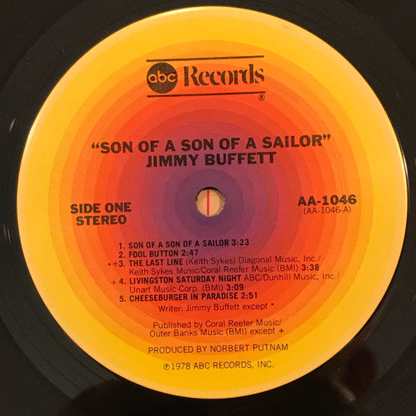 Jimmy Buffett : Son Of A Son Of A Sailor (LP, Album, San)