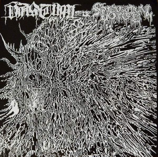 Vastum / Spectral Voice : Vastum / Spectral Voice (7", EP, Ltd, Blu)