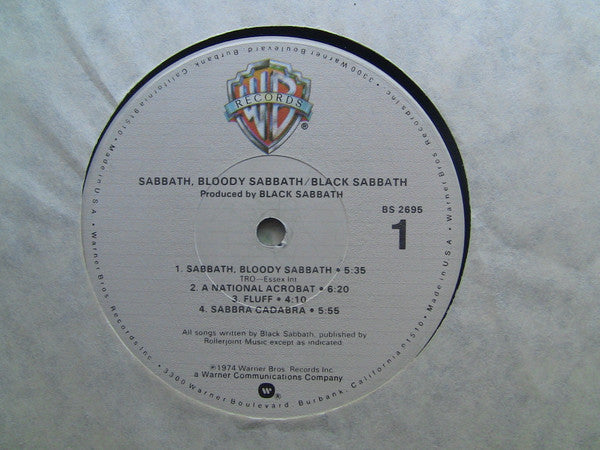 Black Sabbath : Sabbath, Bloody Sabbath (LP, Album, RE, Los)
