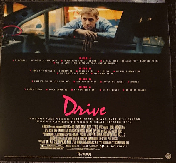 Cliff Martinez : Drive (Original Motion Picture Soundtrack) (2xLP, Album, Ltd, RP, Opa)