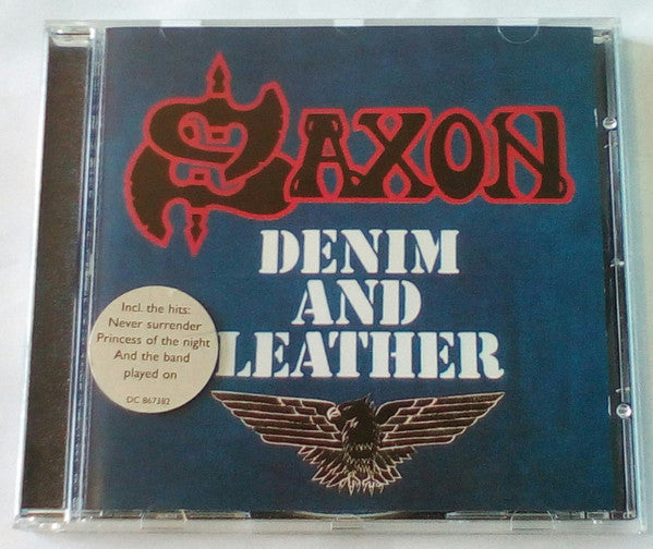 Saxon : Denim And Leather (CD, Album, RE, RP)